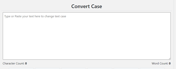 How to Change Case Convert in different devices?