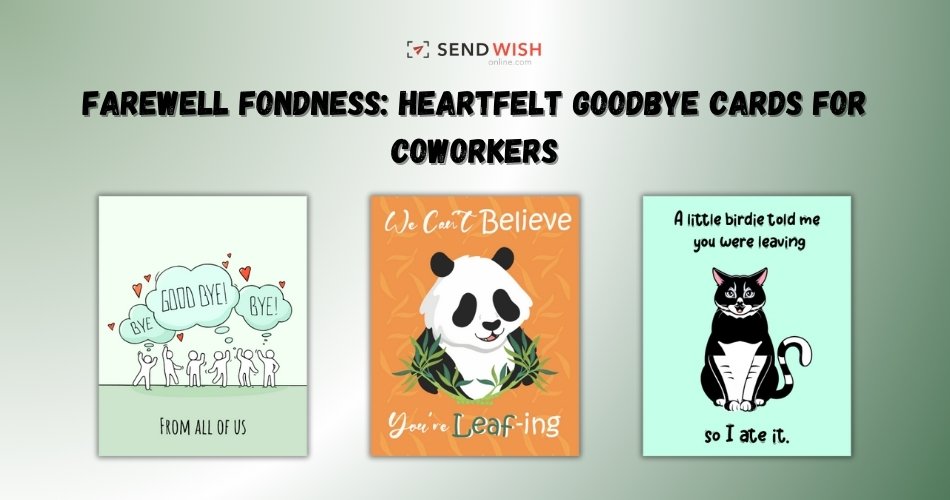 Personalized Goodbye Card Ideas and Inspiration